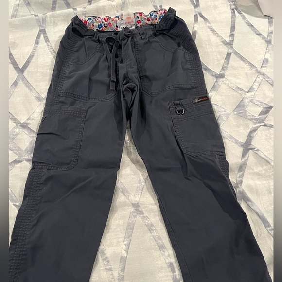 koi Pants & Jumpsuits Dark Grey Scrub Pants Poshmark